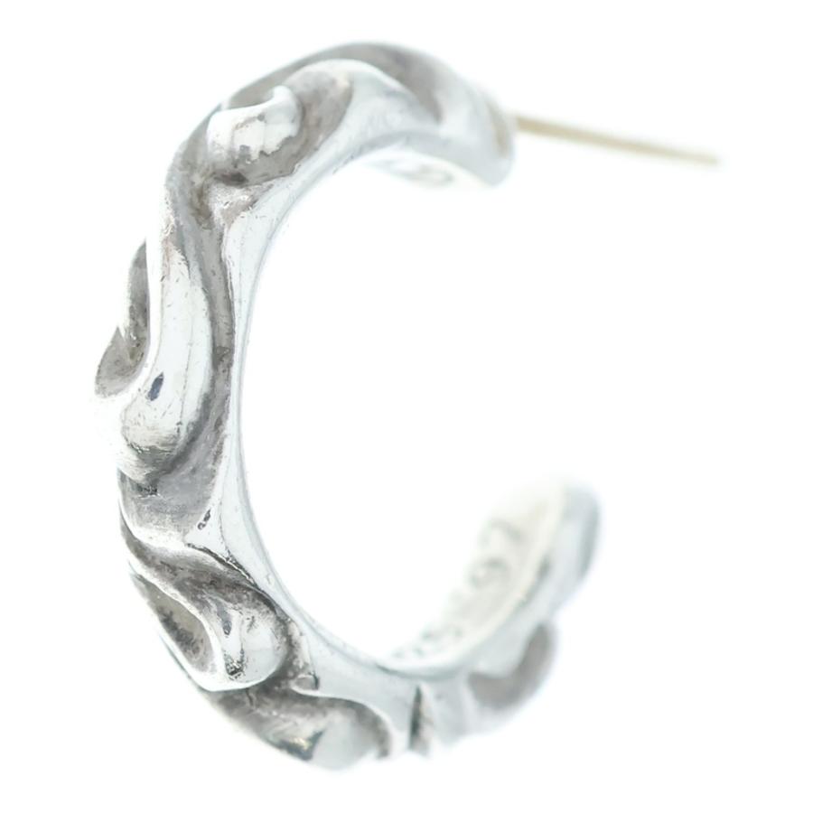 CHROME HEARTS（クロムハーツ） HOOP SCROOL スクロール フープピアス 