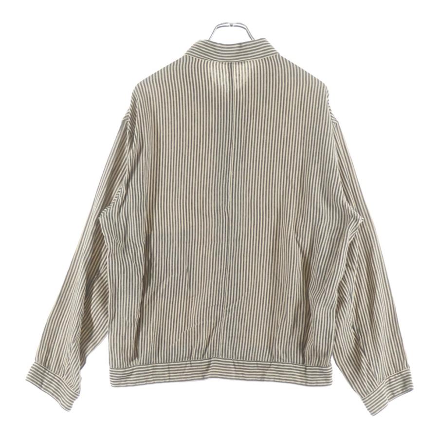 COMOLI（コモリ） 22SS STRIPE BLOUSON ストライプブルゾン コットン