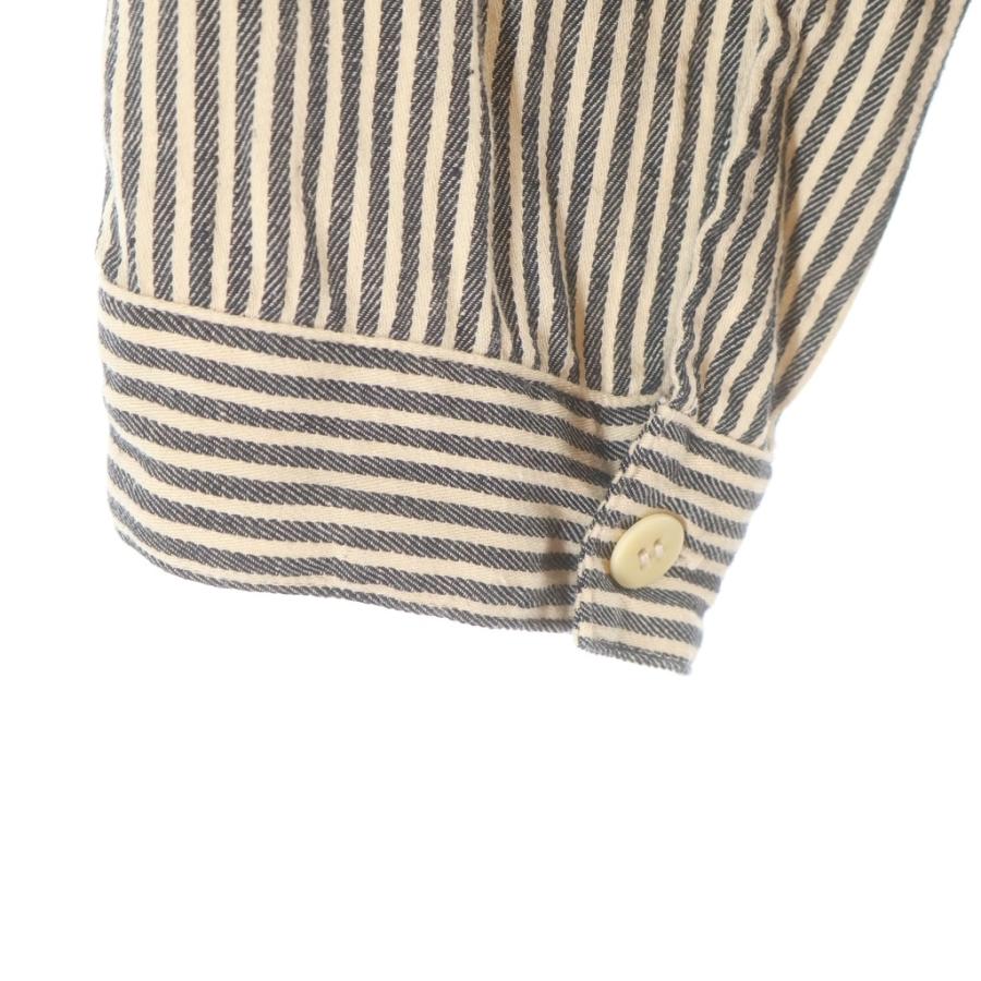 COMOLI（コモリ） 22SS STRIPE BLOUSON ストライプブルゾン コットン