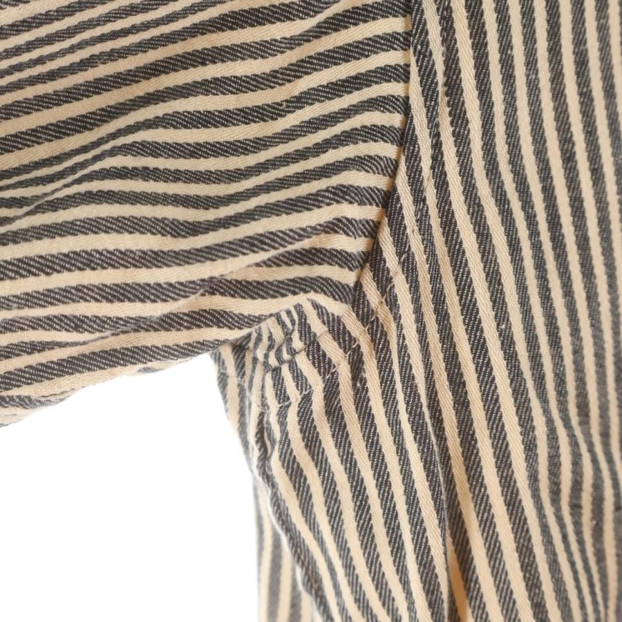 COMOLI（コモリ） 22SS STRIPE BLOUSON ストライプブルゾン コットン