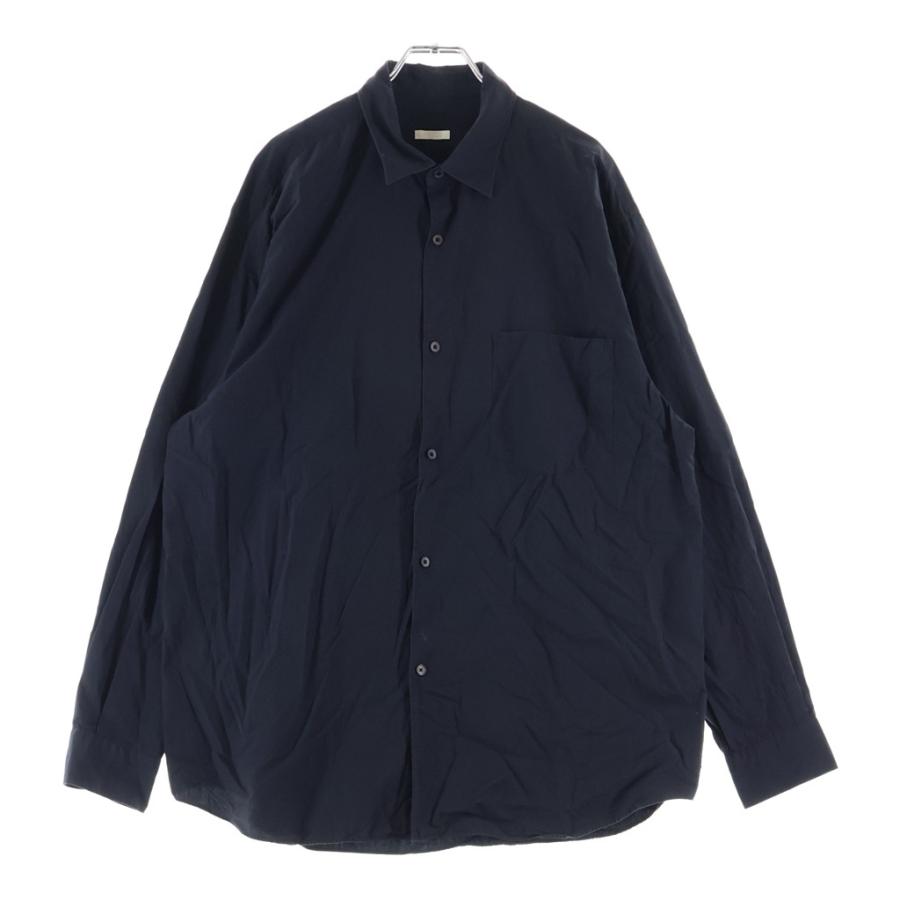 COMOLI（コモリ） 25AW Comoli Shirt 長袖シャツ C03-02001 ネイビー