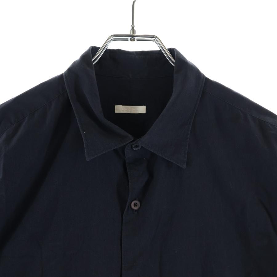 COMOLI コモリシャツ 3 R01-02001 COMOLI（コモリ） 25AW Comoli Shirt 長袖シャツ C03-02001 ネイビー