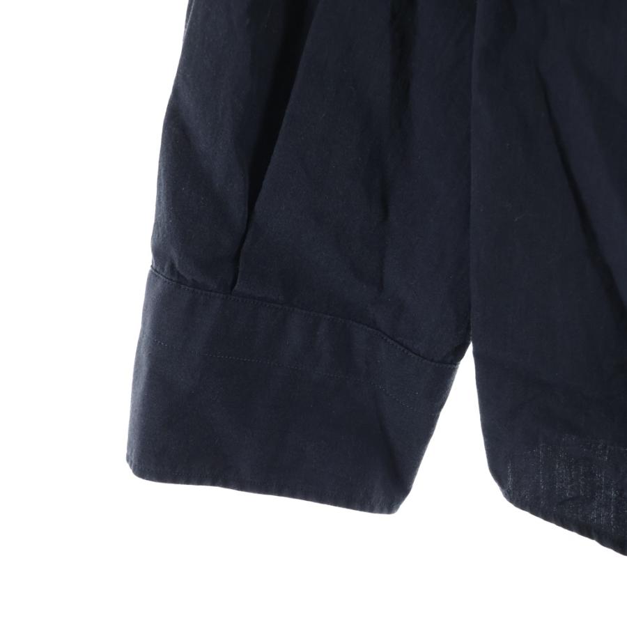 COMOLI（コモリ） 25AW Comoli Shirt 長袖シャツ C03-02001 ネイビー