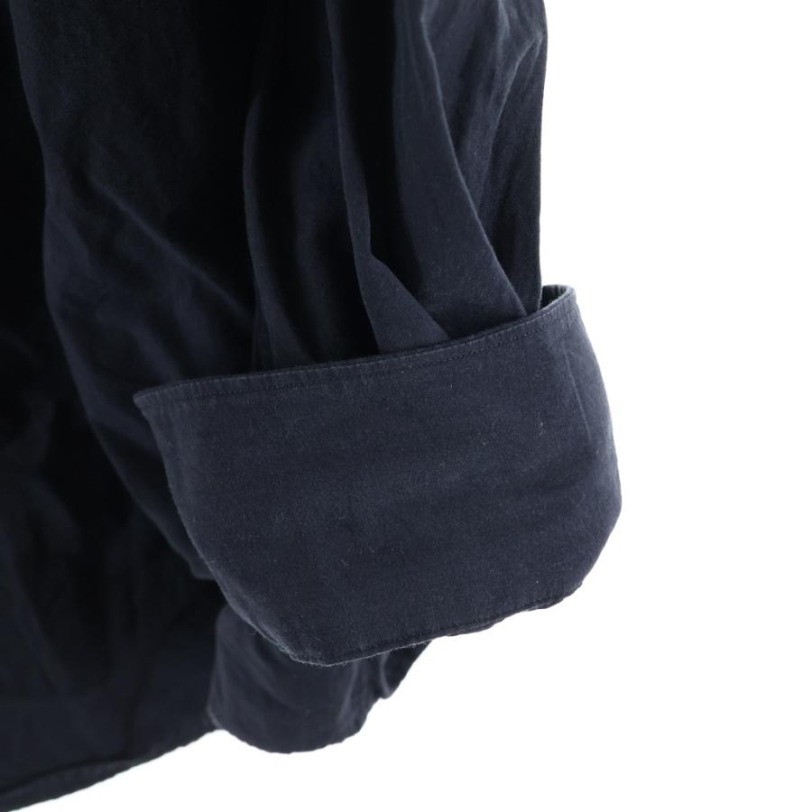 COMOLI（コモリ） 25AW Comoli Shirt 長袖シャツ C03-02001 ネイビー