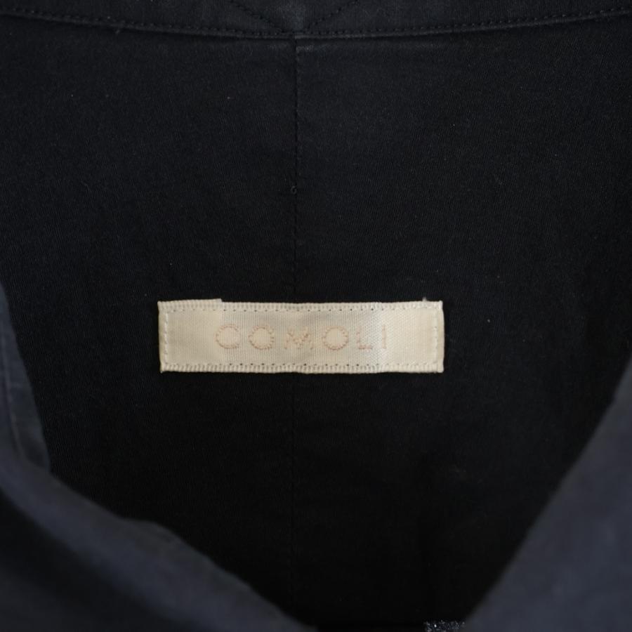 COMOLI（コモリ） 25AW Comoli Shirt 長袖シャツ C03-02001 ネイビー