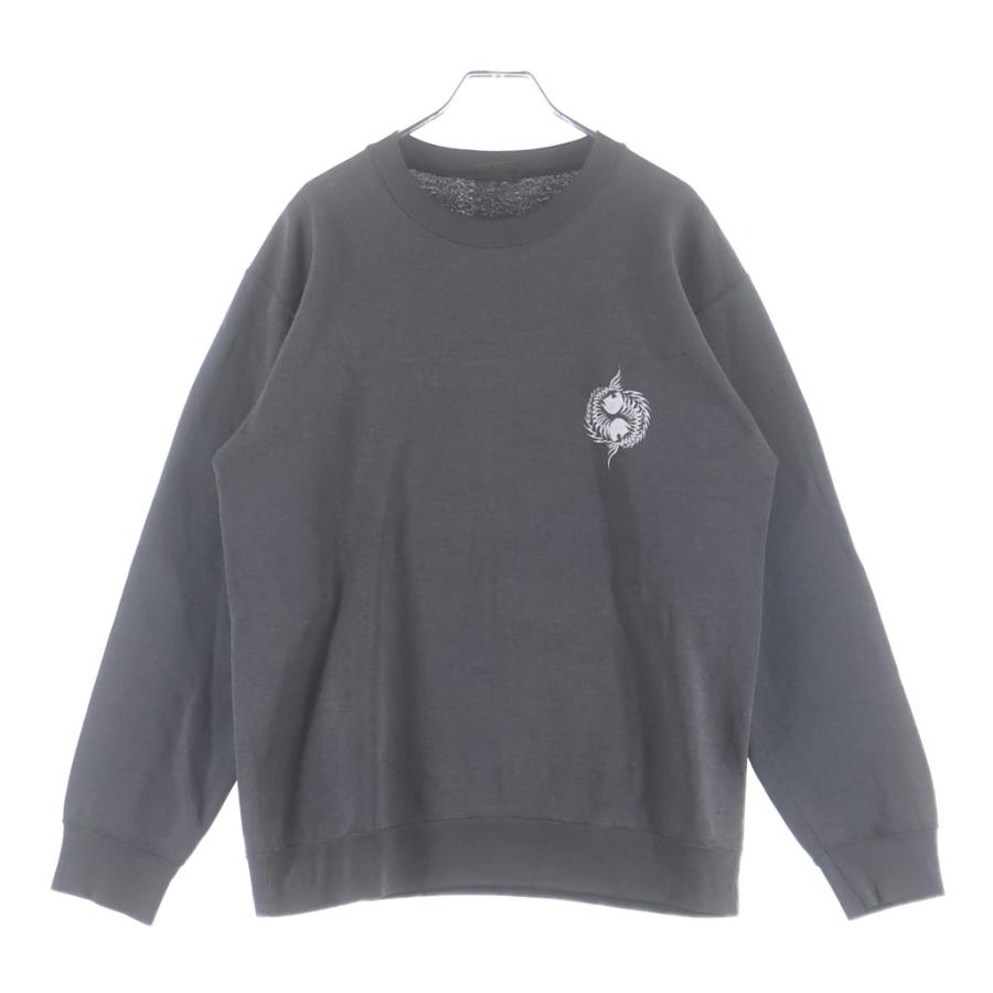 時間限定半額 90s usa製 BRONZE AGE スウェット グレー 403 VINTAGE ヴィンテージ 90s BRONZE AGE ブロンズエイジ FISHBONE 陰陽