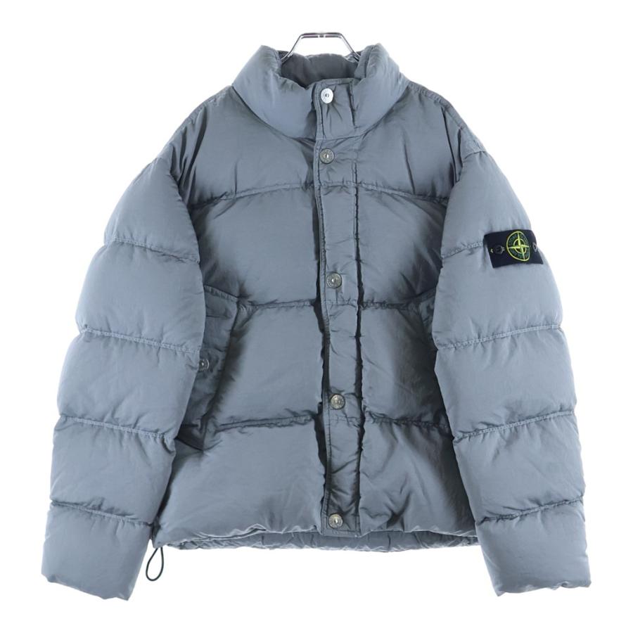 美品 ストーンアイランド STONE  ダウンジャケット　グレー STONE ISLAND（ストーン アイランド） Nylon Metal in ECONYL Down