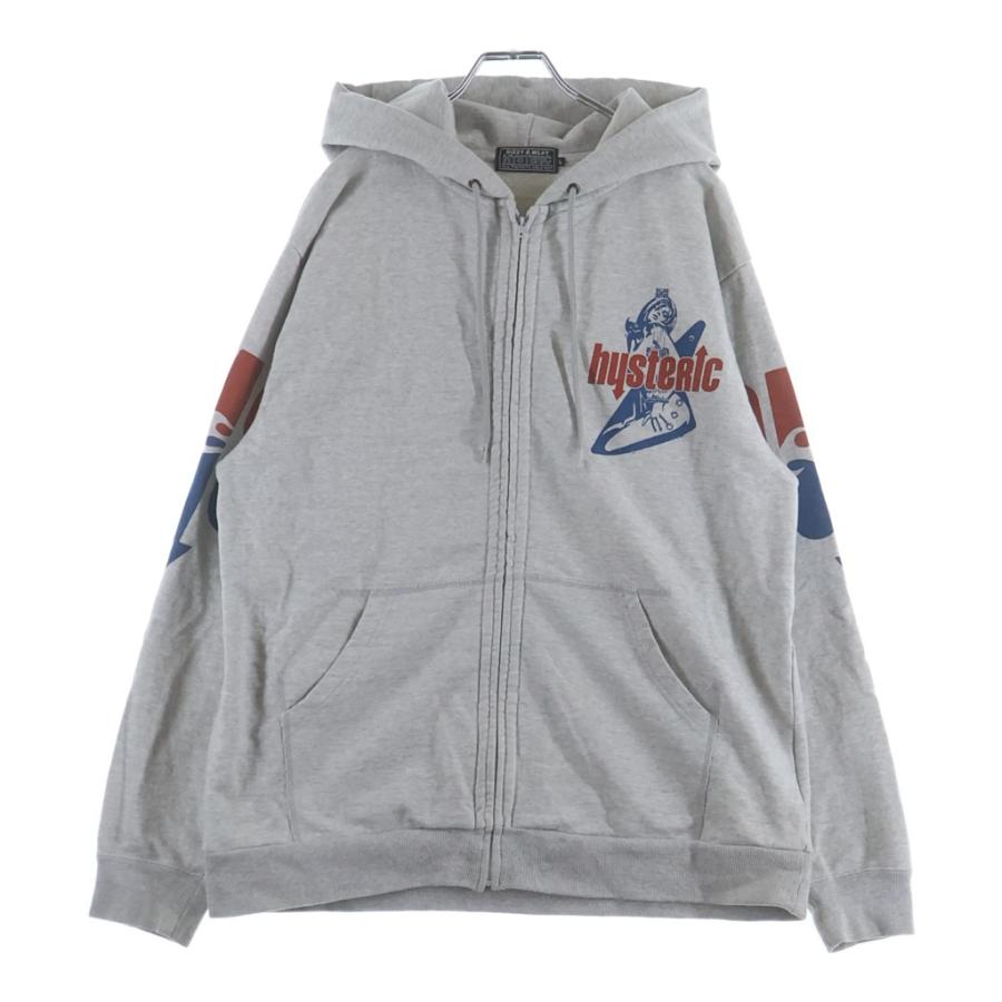 HYSTERIC GLAMOUR（ヒステリックグラマー） HYS FLEARE LOGO ジップ