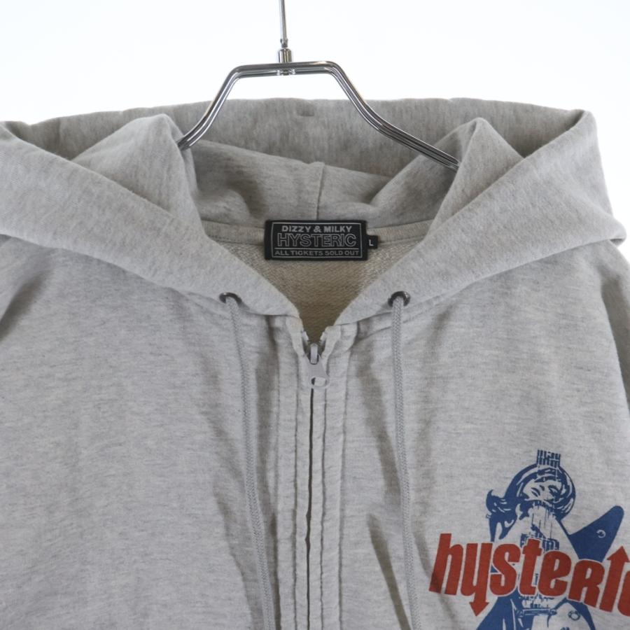 HYSTERIC GLAMOUR（ヒステリックグラマー） HYS FLEARE LOGO ジップ