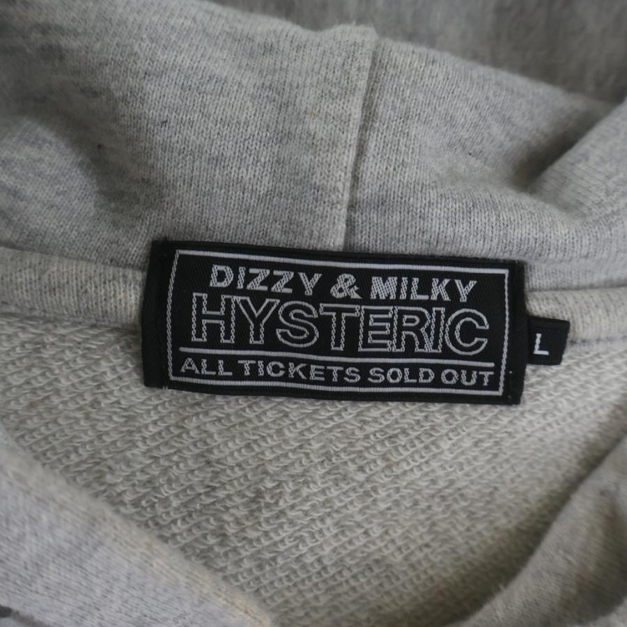 HYSTERIC GLAMOUR（ヒステリックグラマー） HYS FLEARE LOGO ジップ