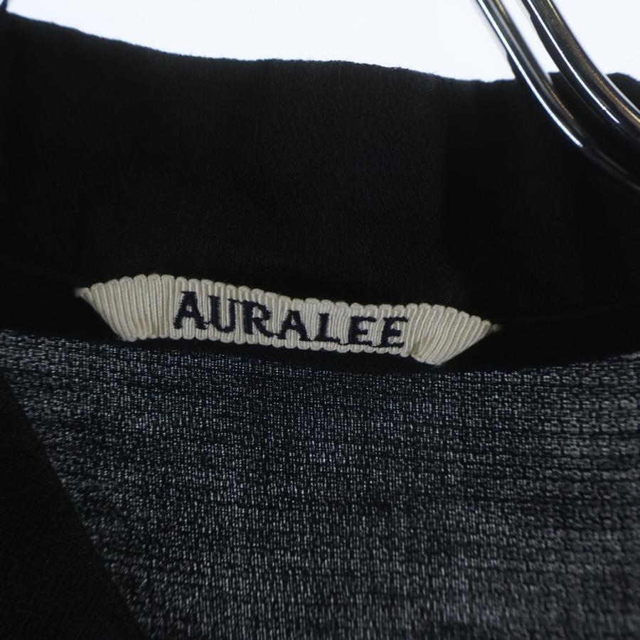 AURALEE（オーラリー） 21SS SILK LINEN DOBBY SHIRTS JACKET シルク