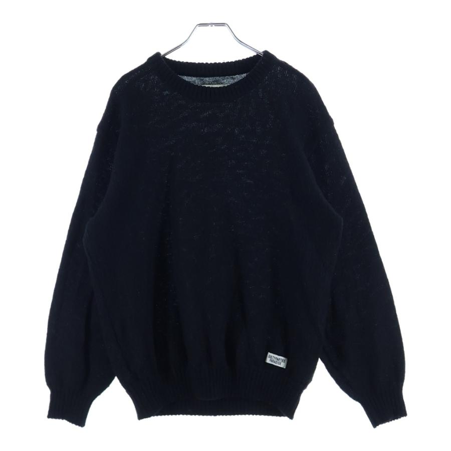 ワコマリア フロントデザインクルーネックニット メンズ XL ワコマリア フロントデザインクルーネックニット メンズ XL WACKO