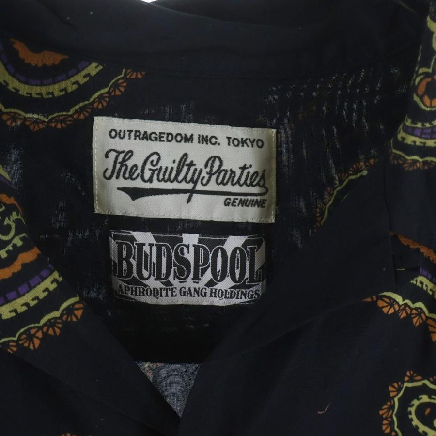 ワコマリア バッズプール 舐達磨 レーヨン ペイズリー 美品 WACKO MARIA（ワコマリア） 21SS BUDSPOOL 舐達麻 HAWAIIAN SHIRT TYPE