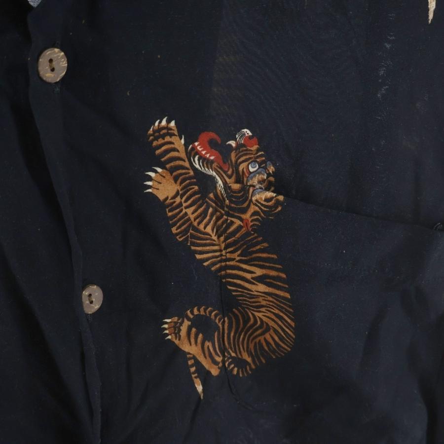 WACKO MARIA（ワコマリア） Tim Lehi Hawaian Shirt 虎 開襟 長袖