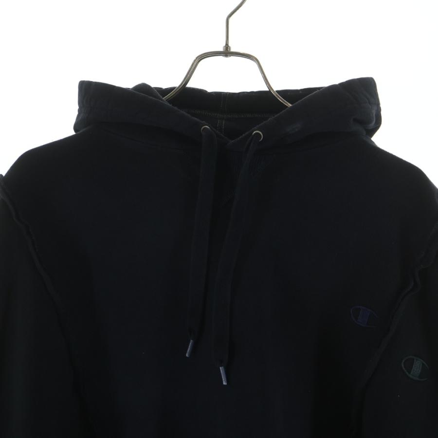 DISCOVERED（ディスカバード） ×CHAMPION 再構築フーデッドパーカー DC