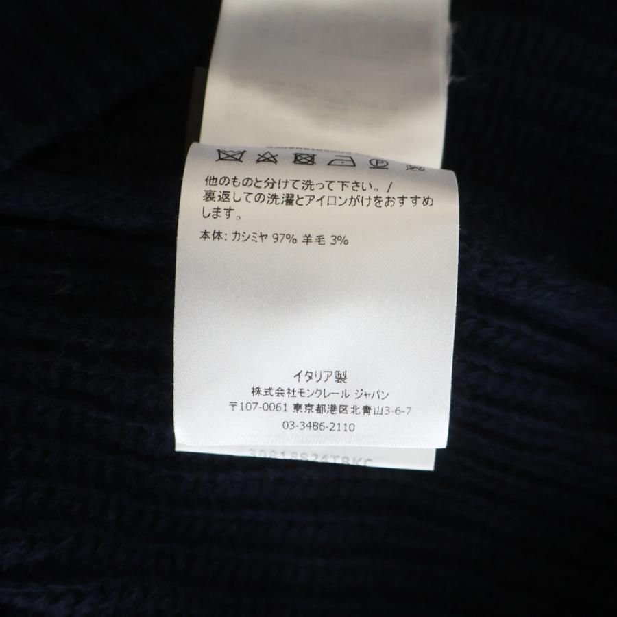 MONCLERモンクレール✖️HYKEハイクのカシミヤニットベスト　Mサイズ MONCLER（モンクレール） 21AW ×HYKE カシミア G209K9I00003 ニット