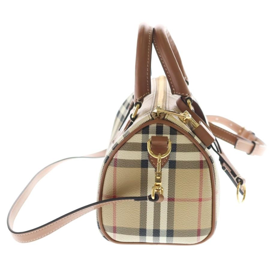 BURBERRY バーバリー BOWLING BAG MINI ボウリングバッグ 2WAY ショルダーバッグ 8071357 A9534 ブラウンの画像