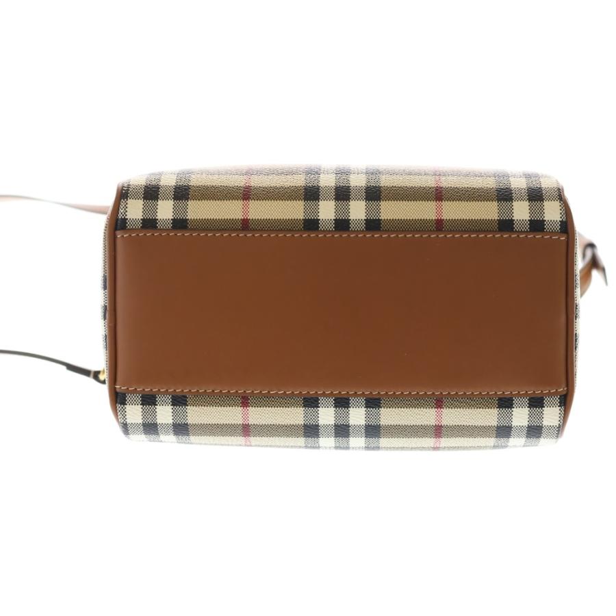 BURBERRY バーバリー BOWLING BAG MINI ボウリングバッグ 2WAY ショルダーバッグ 8071357 A9534 ブラウンの画像