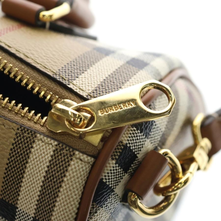 BURBERRY バーバリー BOWLING BAG MINI ボウリングバッグ 2WAY ショルダーバッグ 8071357 A9534 ブラウンの画像