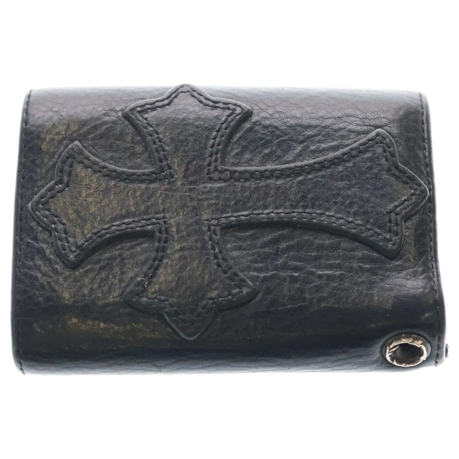 CHROME HEARTS（クロムハーツ） 3FOLD 3フォールド クロスパッチ付き