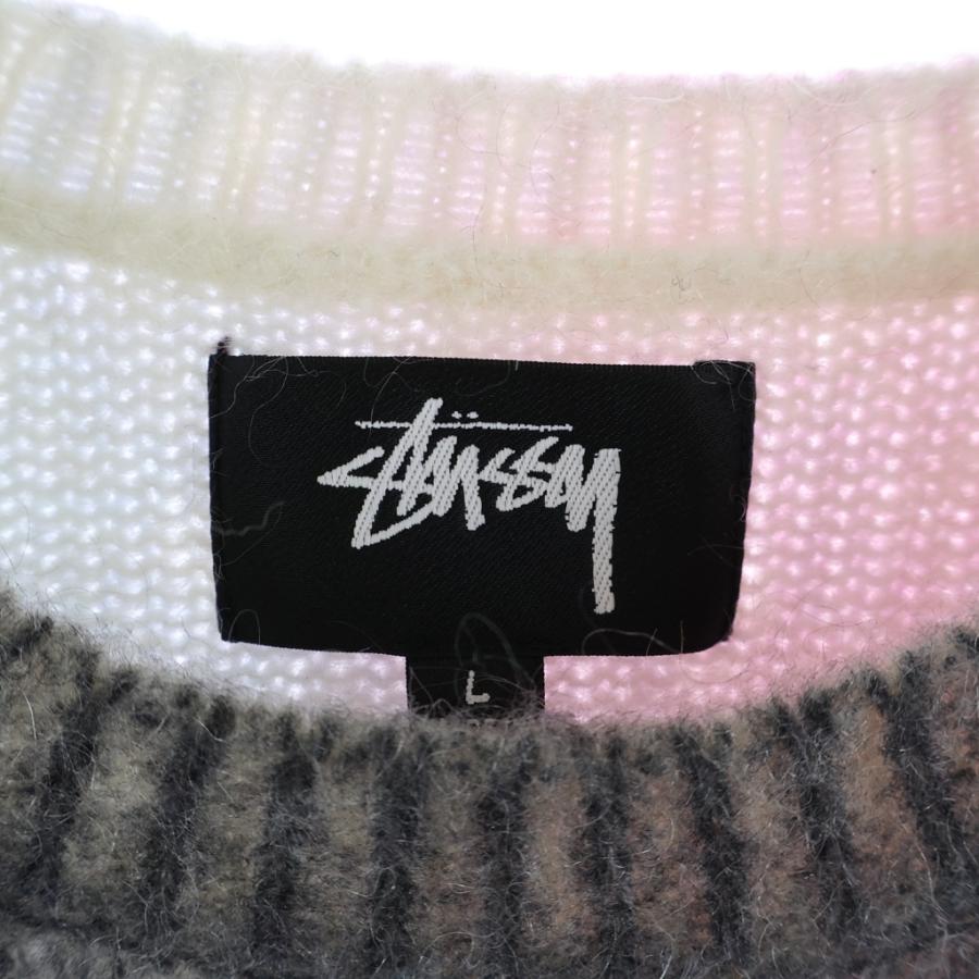 STUSSY（ステューシー） 22AW GOLDIE SWEATER 総柄 モヘアニット 