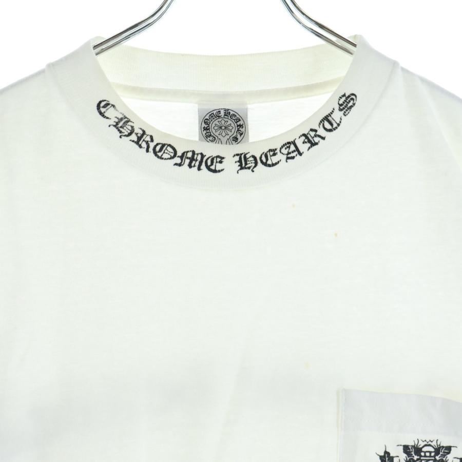 CHROME HEARTS（クロムハーツ） OLD CH T-SHIRT ネックロゴ ダガー