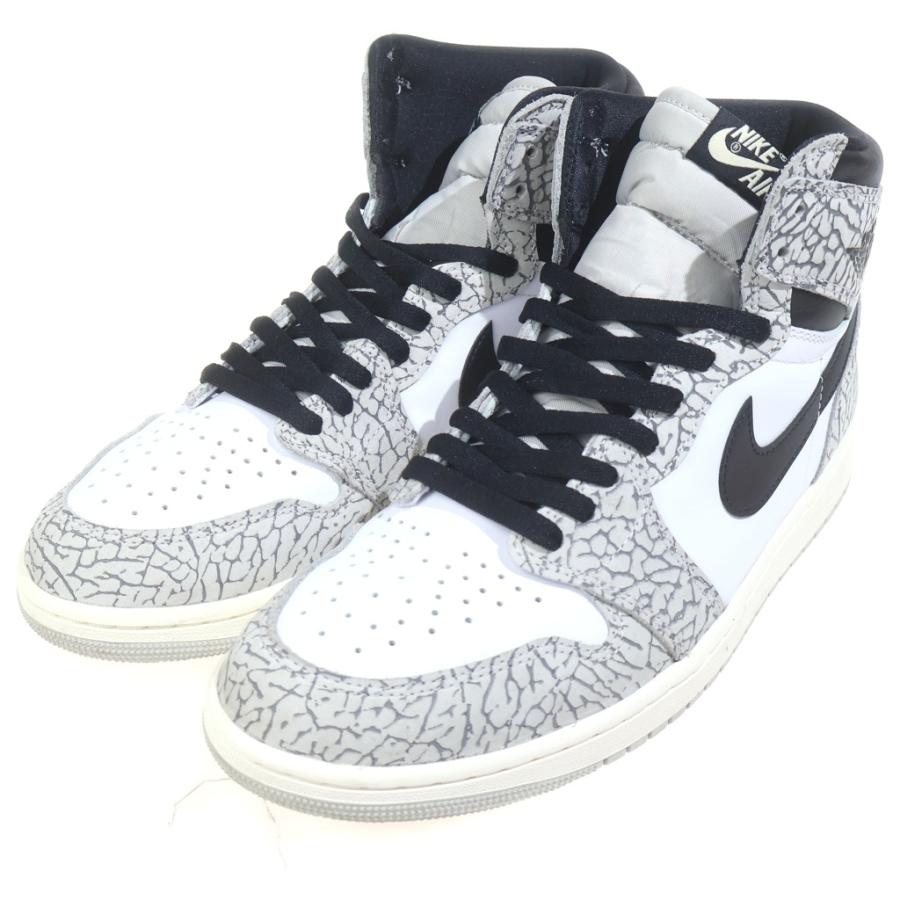 NIKE（ナイキ） AIR JORDAN 1 RETRO HIGH エアジョーダン1 ホワイト