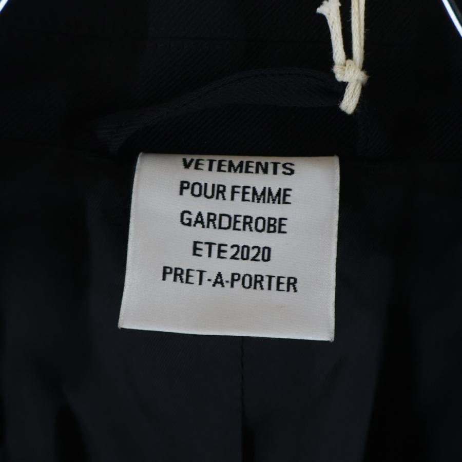 VETEMENTS（ヴェトモン） 20SS GOTHIC LOGO EMBROIDERED JACKET