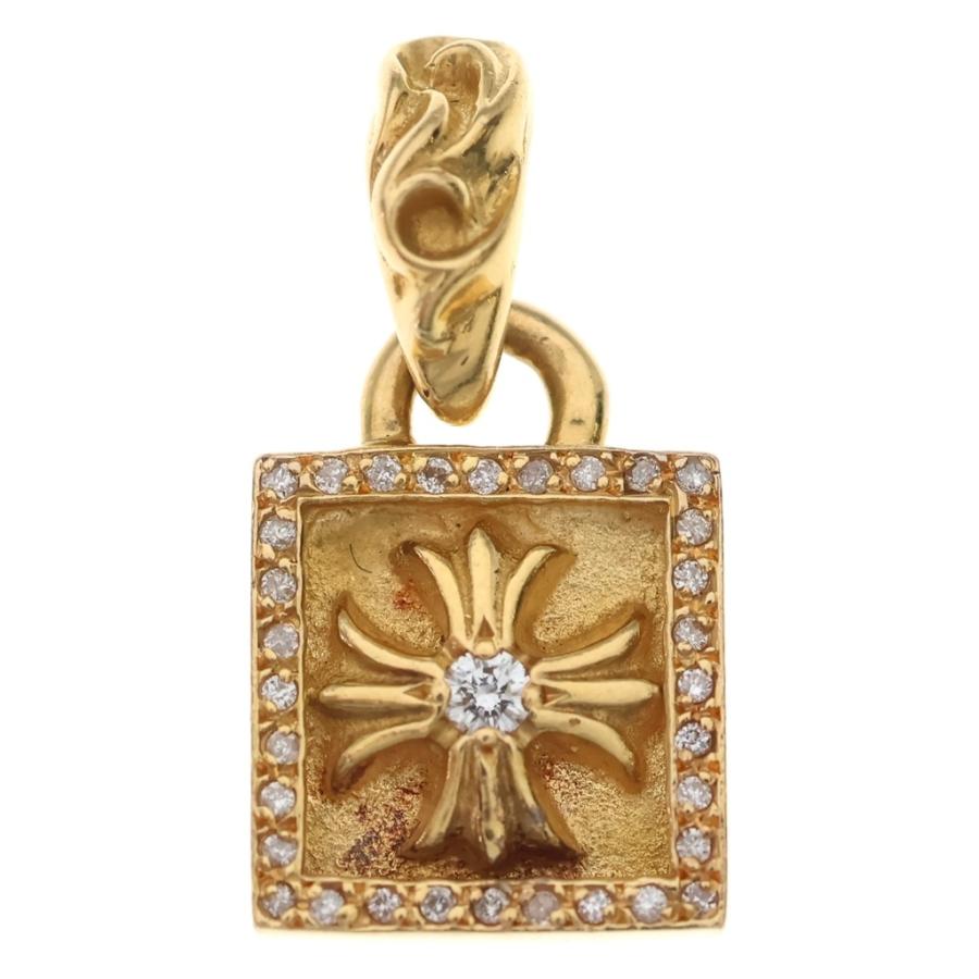 CHROME HEARTS（クロムハーツ） 22K FRAMED CH PLUS P/DIA フレームド
