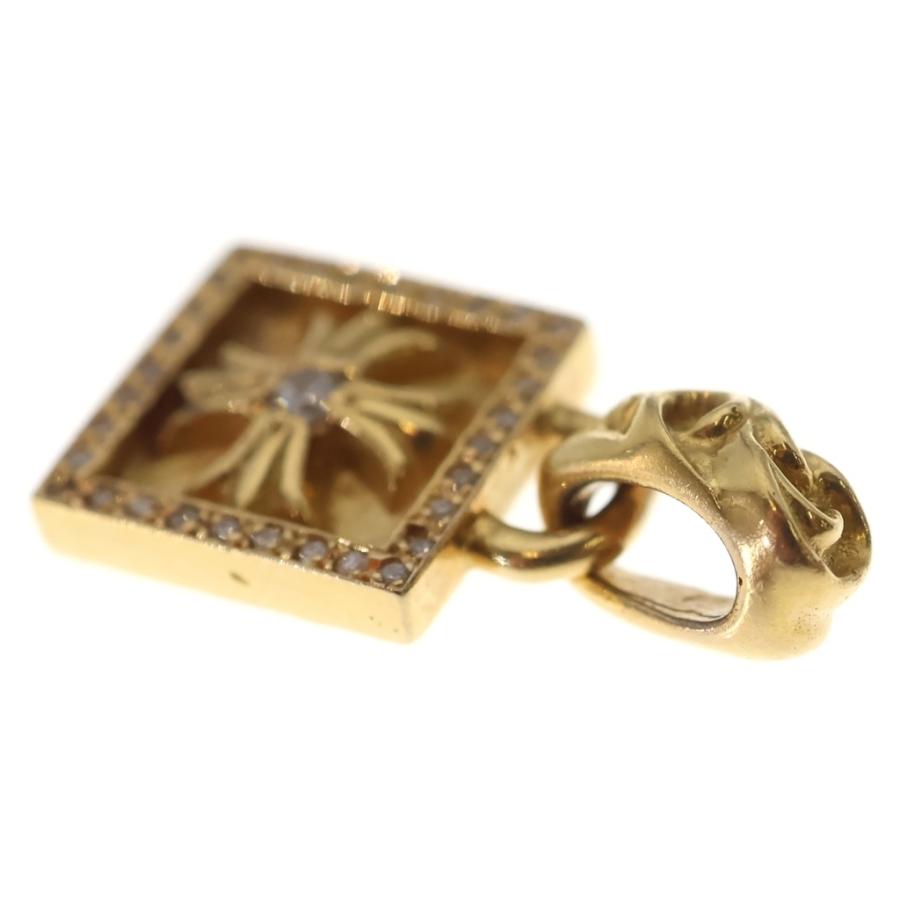 Chrome Hearts CH Plus 22k 純正ダイヤ　付属品完備 CHROME HEARTS（クロムハーツ） 22K FRAMED CH PLUS P/DIA フレームド