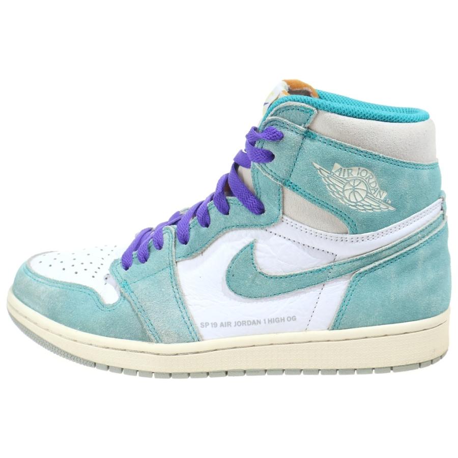 NIKE ナイキ AIR JORDAN1 RETRO HIGH OG 555088-311 エアジョーダン1 ターボグリーン ハイカットスニーカー US13/31.0cm ホワイト/グリーン NIKE（ナイキ） AIR JORDAN1 RETRO HIGH OG 555088-311 エアジョーダン