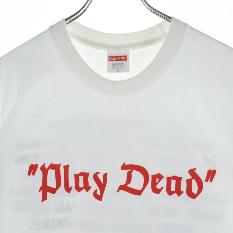 Supreme（シュプリーム） 22AW Play Dead Tee プレイデッドティ クルー