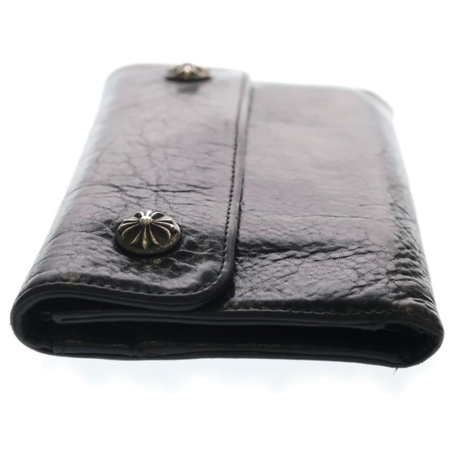 CHROME HEARTS（クロムハーツ） WAVE ウェーブ レザーウォレット 財布