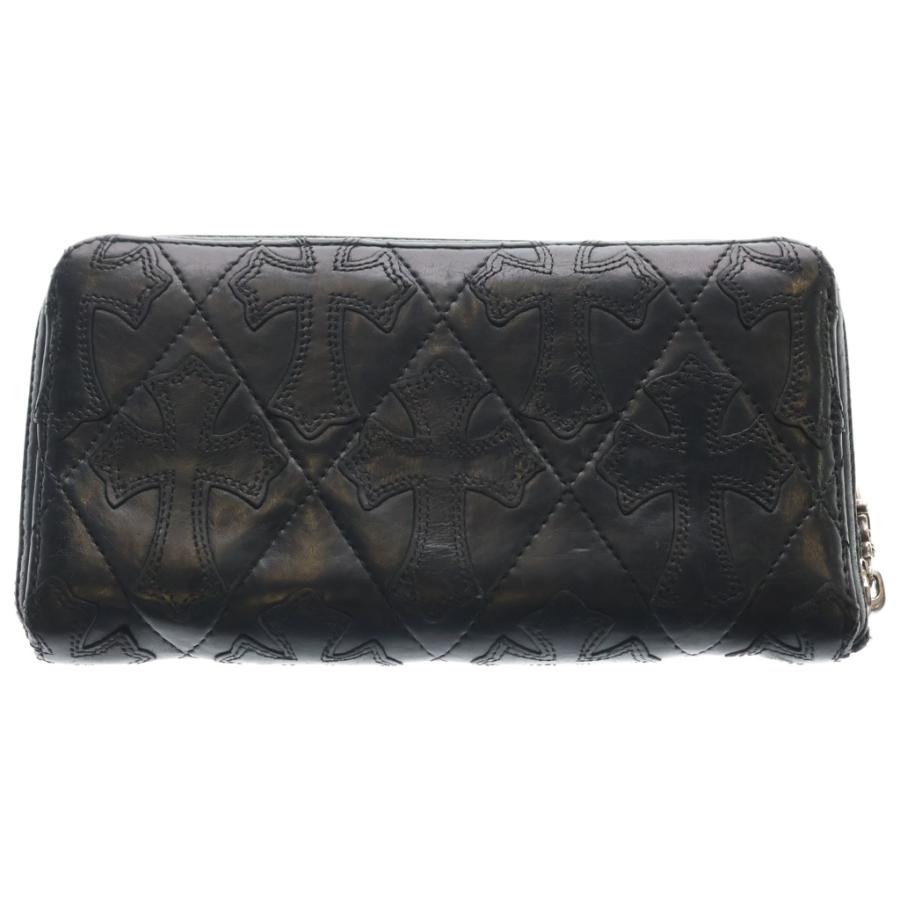 CHROME HEARTS（クロムハーツ） REC F ZIP QUILTED WALLET セメタリー