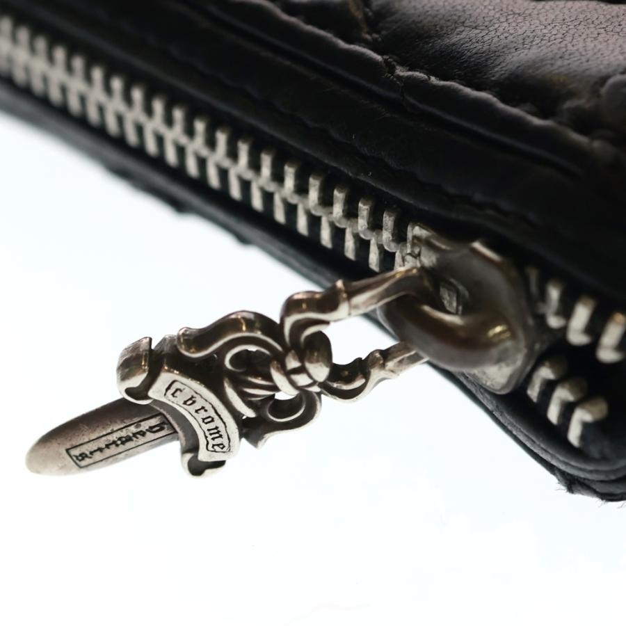 CHROME HEARTS（クロムハーツ） REC F ZIP QUILTED WALLET セメタリー