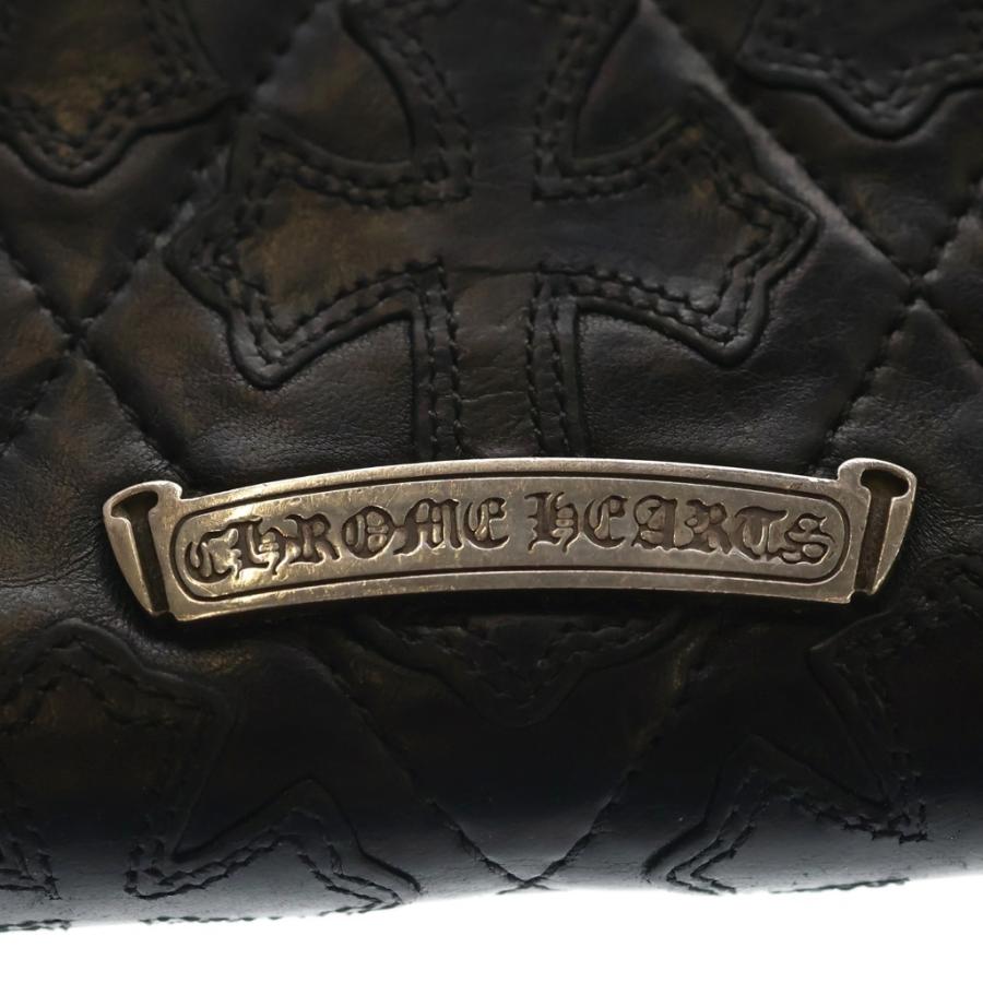 CHROME HEARTS（クロムハーツ） REC F ZIP QUILTED WALLET セメタリー