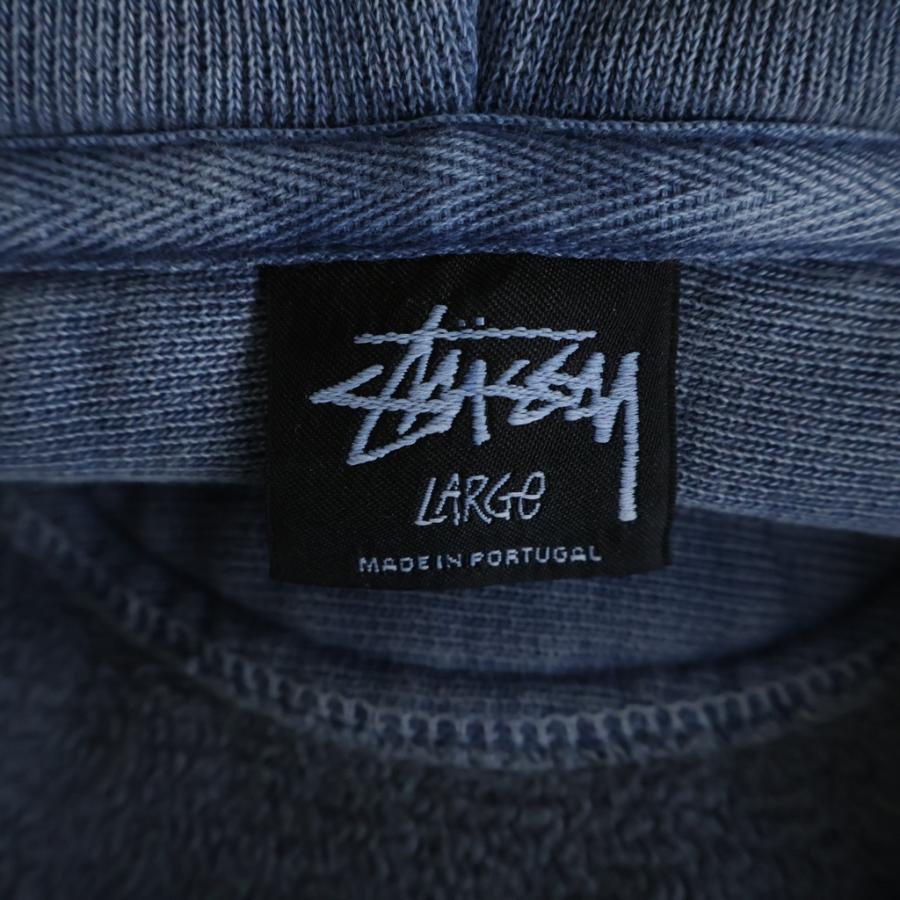 STUSSY ステューシー Modern Age Zip Hoodie モダンエイジ ジップフーディ 1975079 ブルー STUSSY（ステューシー） Modern Age Zip Hoodie モダンエイジ ジップ