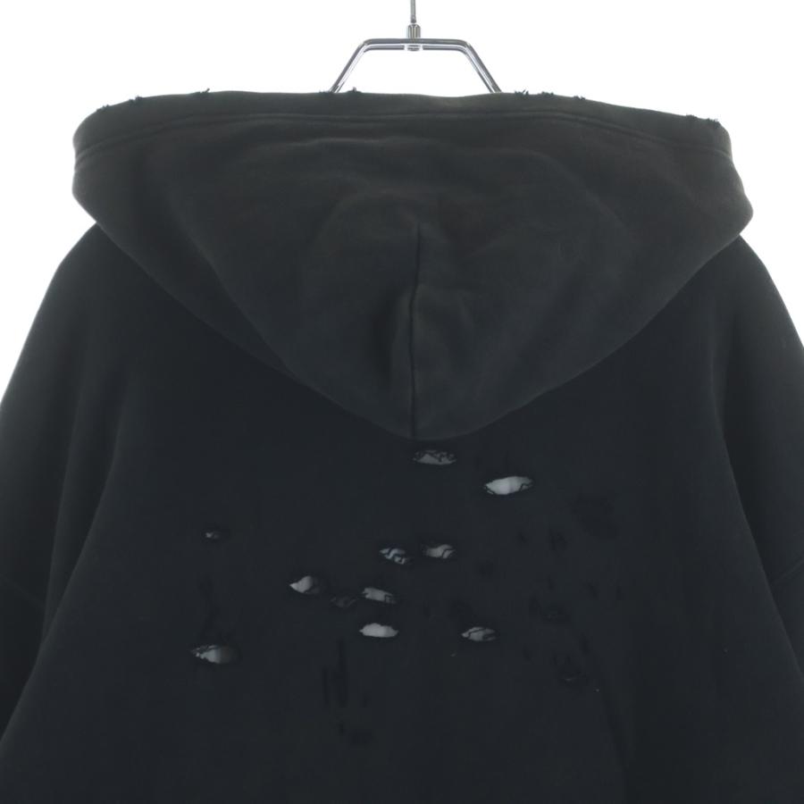 BALENCIAGA（バレンシアガ） 21SS DESTROYED HOODIE デストロイド 汚れ