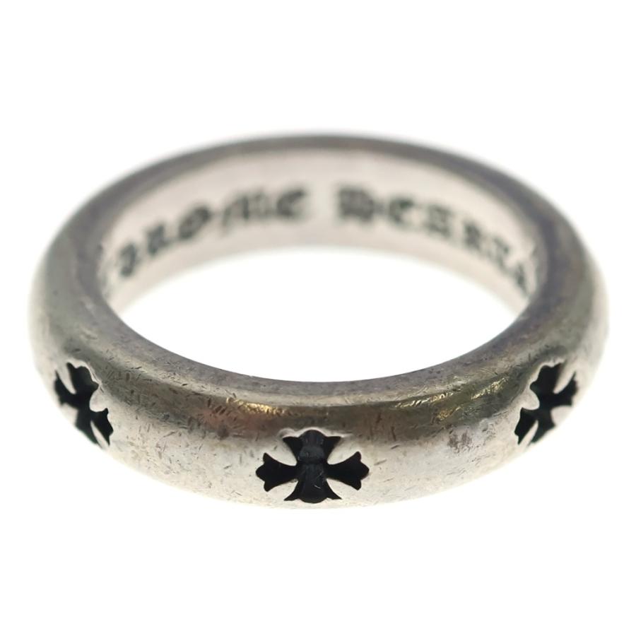 CHROME HEARTS クロムハーツ NEGATIVE CH PLUS ネガティブ CHプラス リング シルバー BCA396 CHROME HEARTS（クロムハーツ） NEGATIVE CH PLUS ネガティブ CHプラス