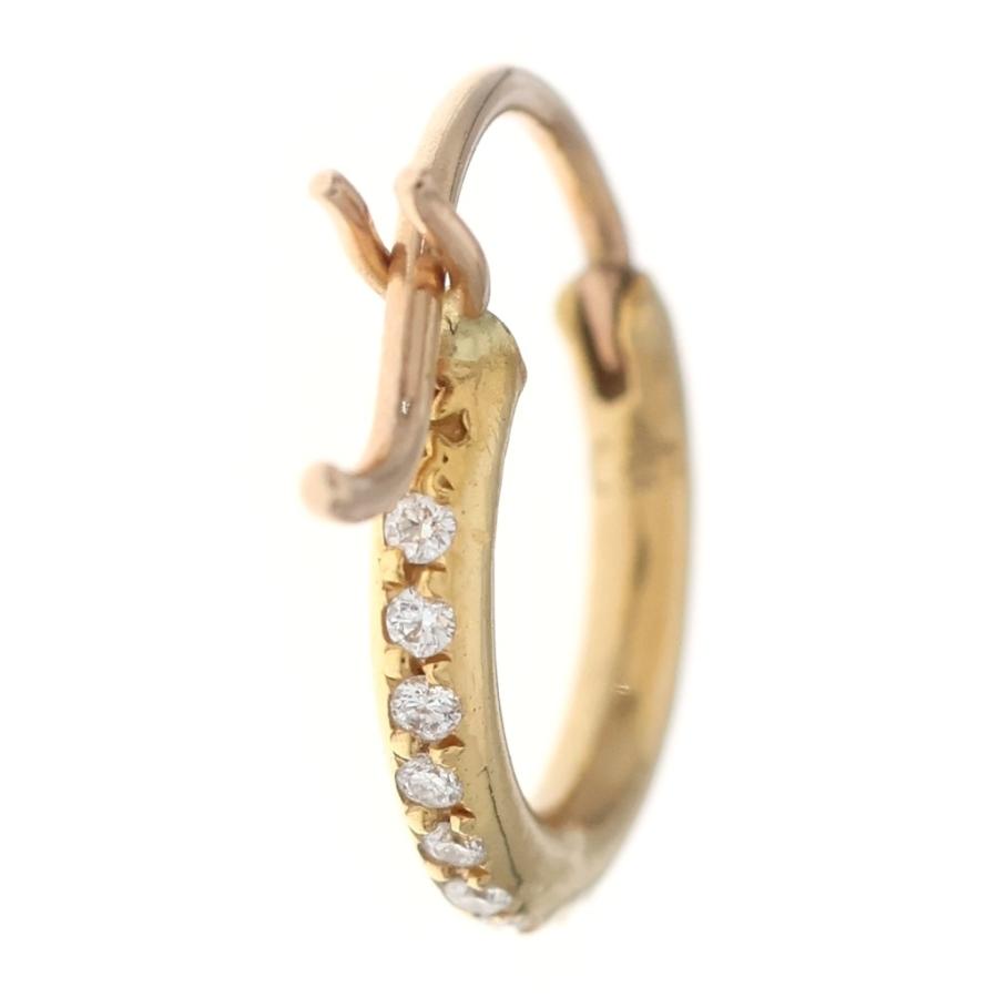 CHROME HEARTS（クロムハーツ） 22K HOOP TFL TINY P/D タイニーフープ