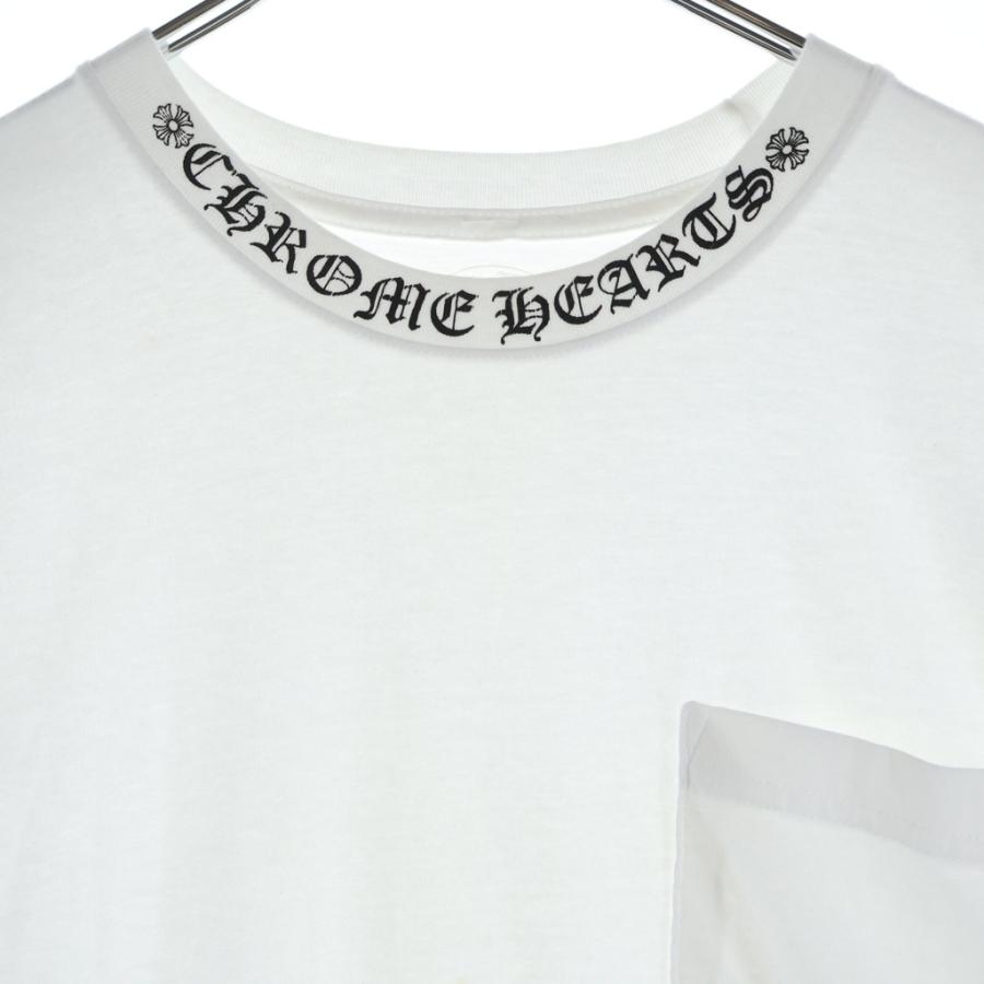 CHROME HEARTS（クロムハーツ） CH T-SHIRT ネックロゴプリント半袖T
