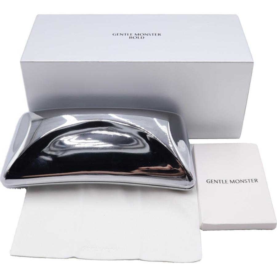 GENTLE MONSTER BOLD サングラス シルバー GENTLE MONSTER ジェントルモンスター Bold Tetra02 メタルスクエア