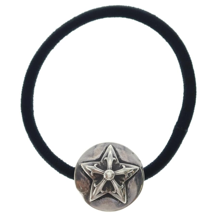 CHROME HEARTS クロムハーツ　スター コンチョ ヘアバンド シルバー CHROME HEARTS（クロムハーツ） HAIRBAND スターボール ヘアバンド
