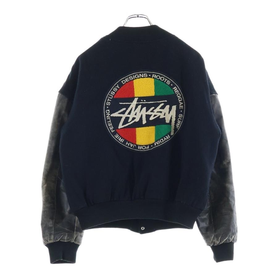 STUSSY（ステューシー） VINTAGE 80s 黒タグ Rasta Stadium Jacket