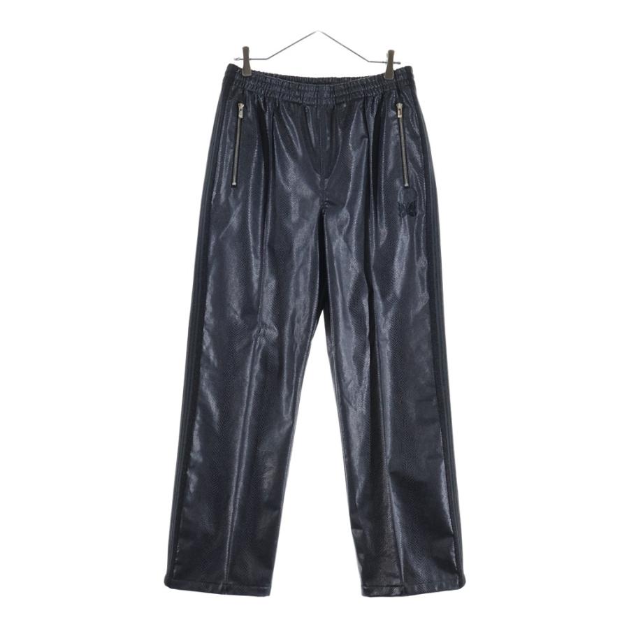Needles（ニードルス） 24AW×NUBIAN TRACK PANTS SYNCETIC LEATHER