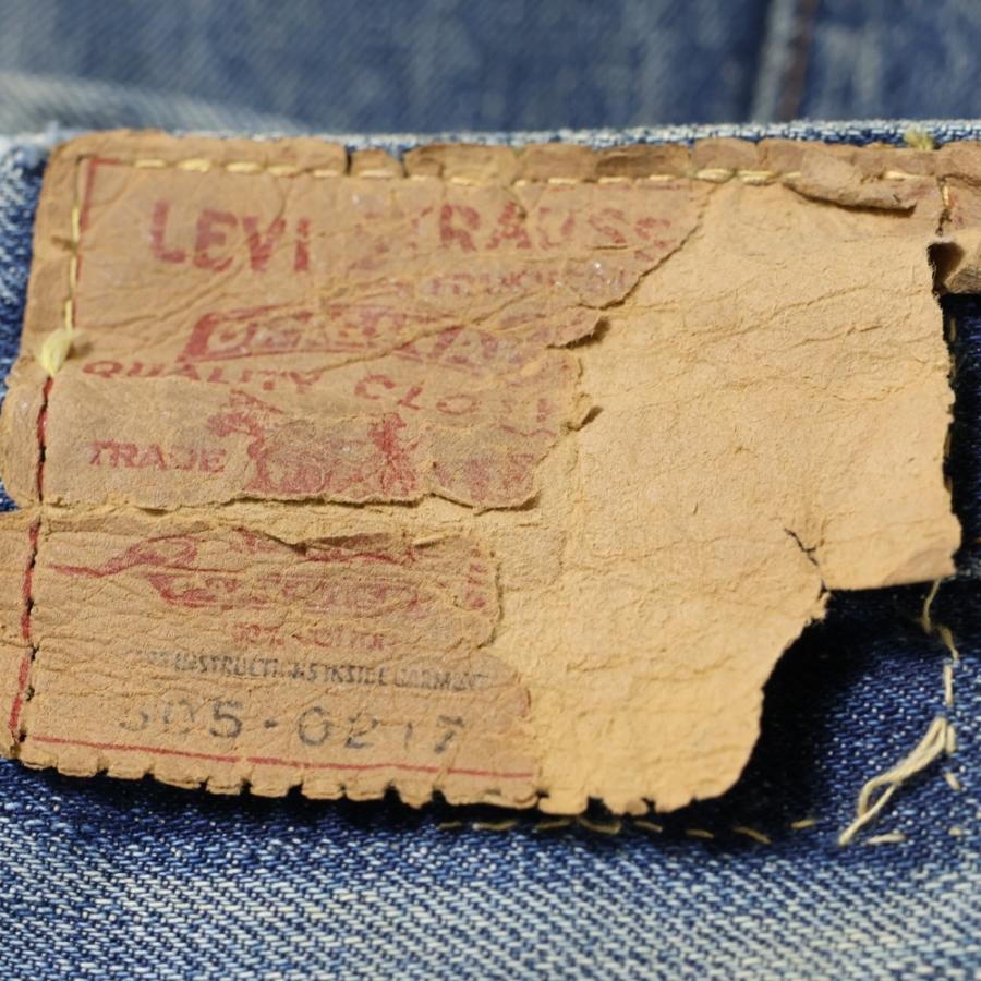 Levi's（リーバイス） 60S VINTAGE 505-0217 ボタン裏16 BIGE SCOVILL