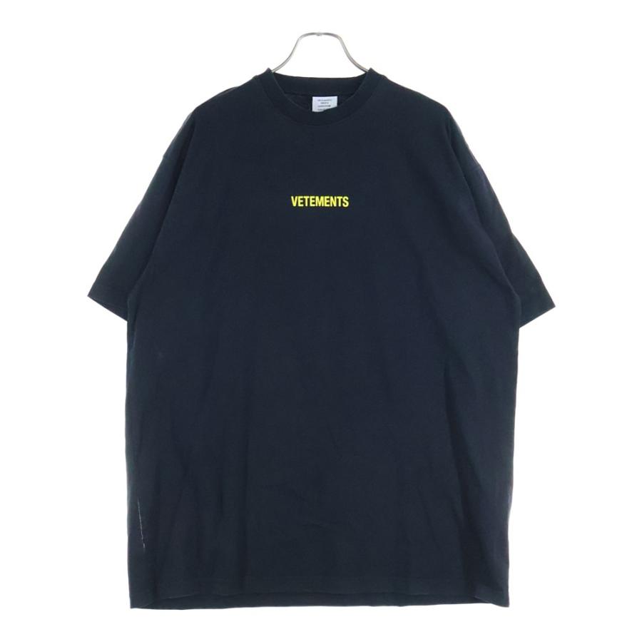 VETEMENTS（ヴェトモン） 20SS LOGO LABEL T-SHIRT ロゴプリント