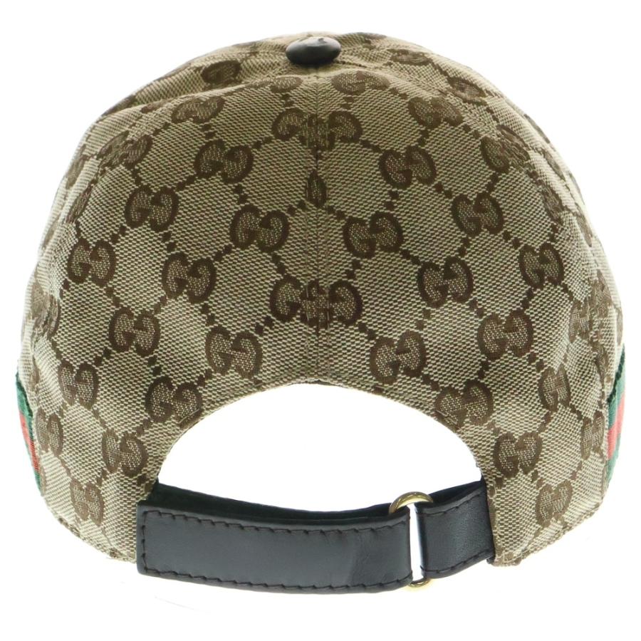 GUCCI ベースボールキャップ GUCCI グッチ GGキャンバスロゴ ベースボールキャップ 帽子