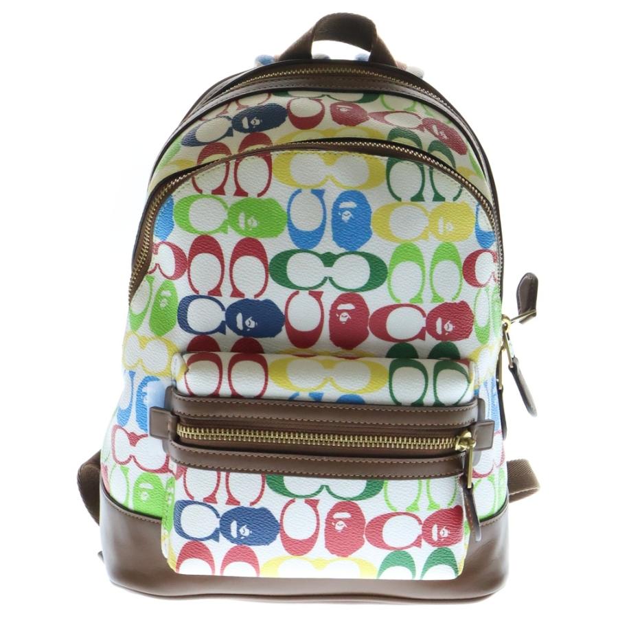 A BATHING APE（アベイシングエイプ） ×COACH BAGPACK コーチ 