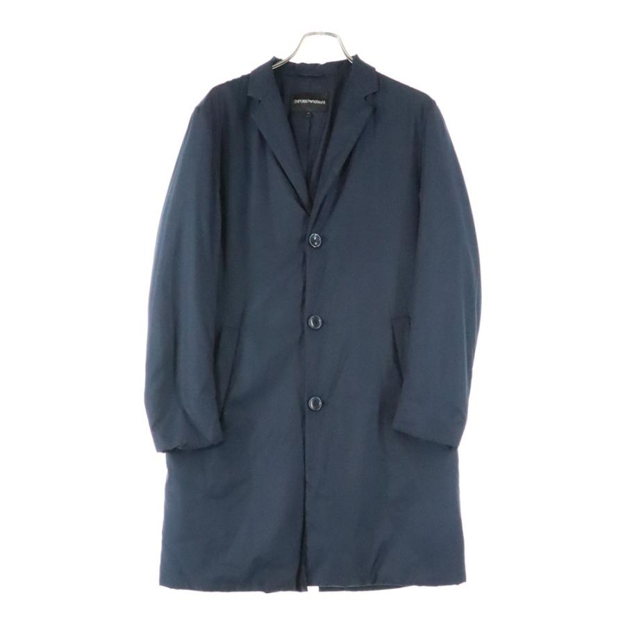 EMPORIO ARMANI エンポリオアルマーニ フロントボタン ナイロンコート